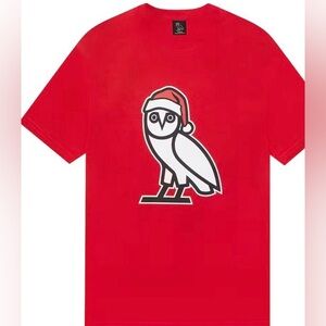 OVO CHRISTMAS SANTA OWL SHIRT LIMITED EDITION
